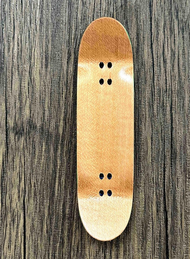 لوح تزلج NOAHWOOD 2025 16G (لوح مصنوع يدويًا من خشب القيقب الملون بخمس طبقات، مقعر عميق، 35 × 97 مم) بني - Image 4
